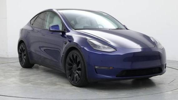 TESLA MODEL Y 2022 7SAYGDEF6NF436544 image